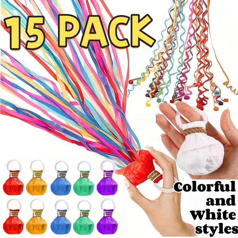 Confetti Cannon Tube - 2/15 stuks handgekworpen confetti explosies papieren