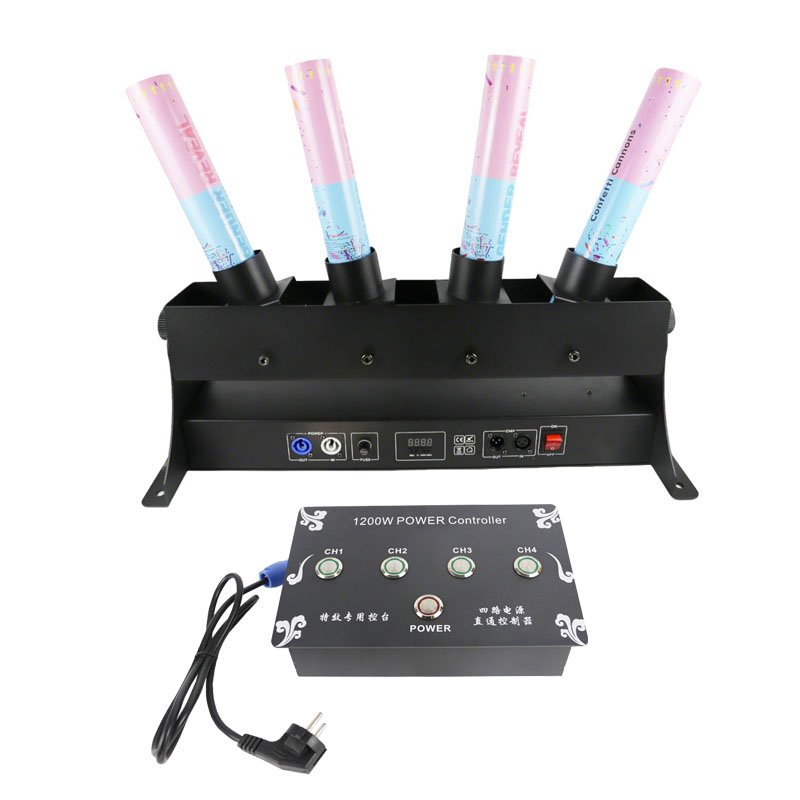 Confetti Cannon Tube - Vier buizen geslacht onthullen jongen of