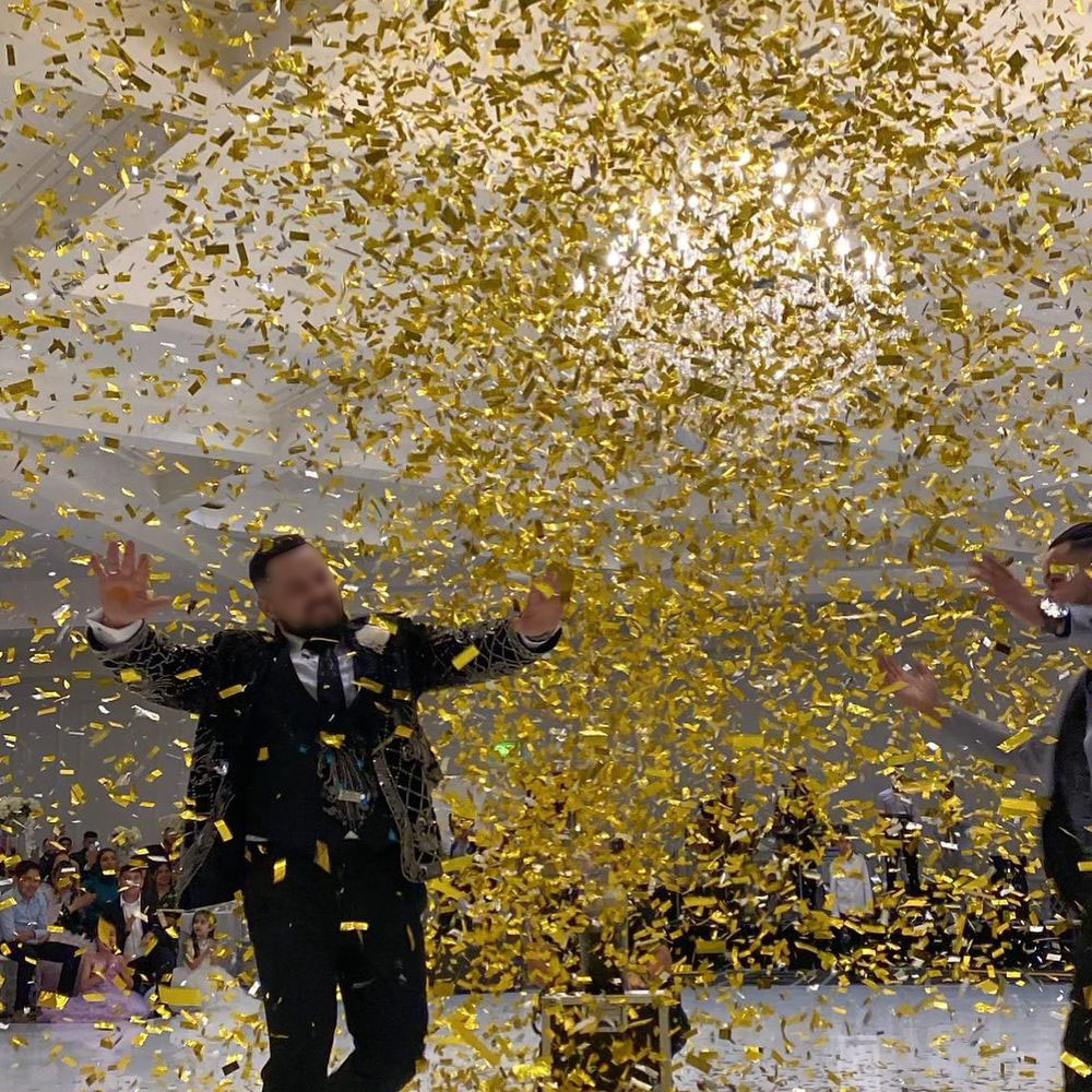 1kg/lot Rechthoekige Vorm Bulk - Confetti Cannon Tube recensie en prijs