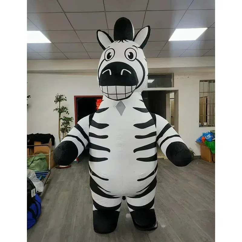 Opblaasbaar Zebra Mascottekost - Event & Party Supply recensie en prijs
