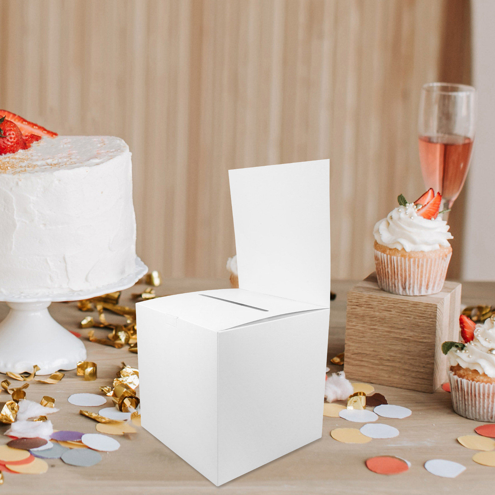 4 stuks papieren doosjes voor  - Event Party Box recensie en prijs